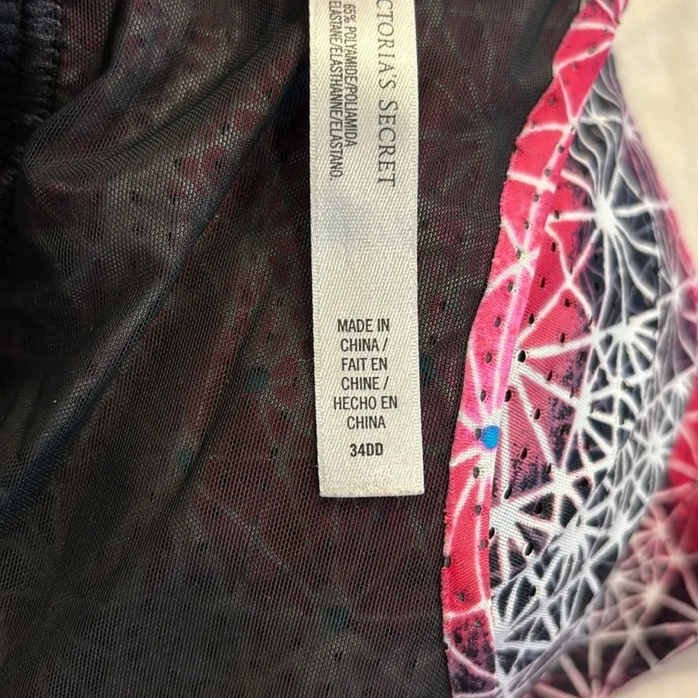 VSX Sport Women Sports Bra Multicolor Crossback Pullover Adjustable Strap 34DD - Picture 10 of 10
